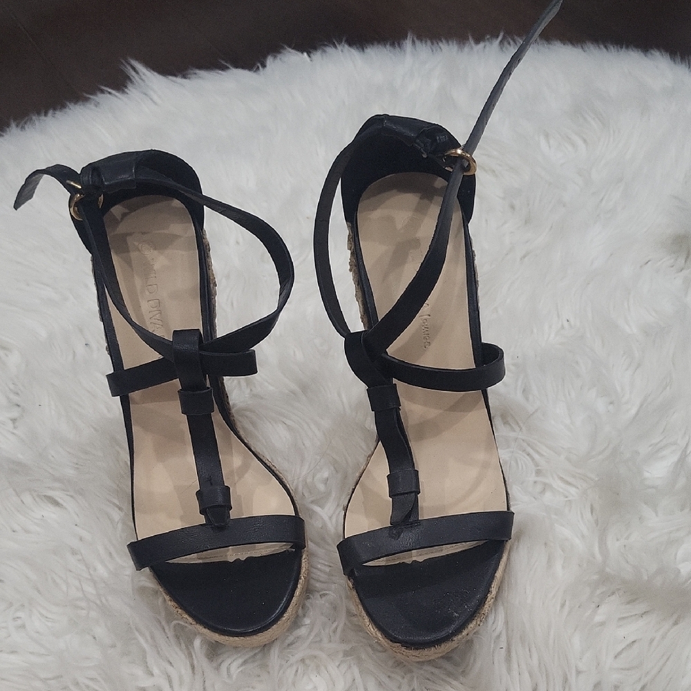 Elegant Black Strappy Sandals